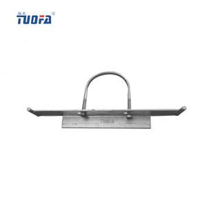 Braccio trasversale in ferro ad angolo Remate Cruceta zincato a caldo per Hardware della linea del palo - Product Image 3