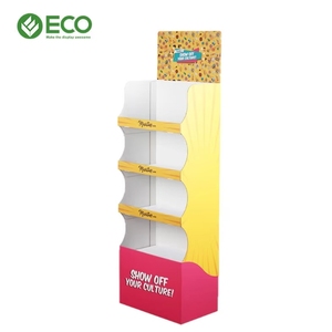 Cửa hàng lưu niệm các tông POS hiển thị cho khăn sóng Kệ giấy hiển thị đứng cho trung tâm mua sắm sử dụng - Product Image 1
