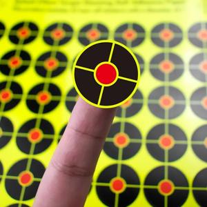 الأكثر مبيعًا ملصقات الفلورسنت ذاتية اللصق للقوس والسهم ملصقات تهدف إلى أخضر ملصقات الهدف - Product Image 3