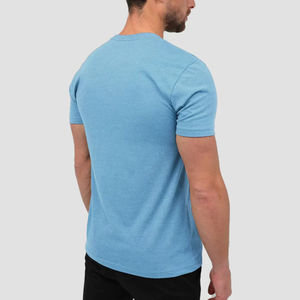 Chemise de Compression Fabrication Hommes Active Athletic Crew T-shirts Respirant Muscle Workout Running Mens Quick Dry Fit Gym Shirts - Product Image 3