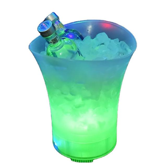 Customized Ice Bucket Led Speaker Waterproof Bluetooth Speaker RGB Colorful Led Light Stereo Bass Subwoofer Speakers