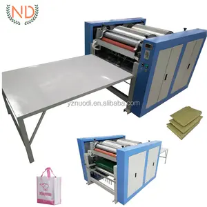 6 color eva foam flexographic printing machine jumbo fertilizer pp bag printing machine