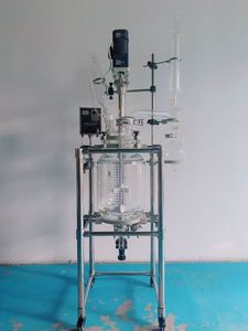 Laboratorio 3L reattore da laboratorio con <span class=keywords><strong>3.3</strong></span> in vetro borosilicato ad alto strato con temperatura controllata - Product Image 5