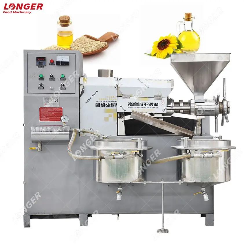 Girasole Sesamo Oliva Olio Da Cucina Raffinazione Maker Seme Nero Extractor Freddo macchina della Pressa di Olio di Avocado Commerciale