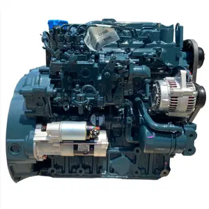 Genuino nuevo 4 cilindros V2607 v3800 Kubota motor diésel para montacargas Motor diésel