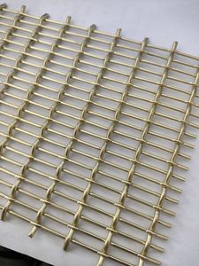 Maille tissée en <span class=keywords><strong>câble</strong></span> enduit de poudre pour rideau décoratif d'espace commercial - Product Image 1