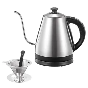 1.0L home kitchen appliance teapot smart Electric gooseneck water kettle