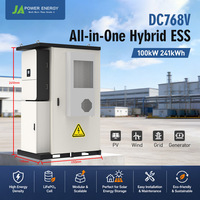 Sistema de Almacenamiento de Energía de Alto Voltaje (ESS) de 100kW 241kWh de JApower con Batería LFP para Exteriores, para Respaldo Comercial, Reducción de Picos de Demanda y Control de Demanda