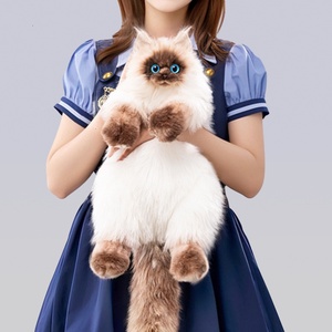 Mochila de peluche de gato siamés, juguete de peluche, bolso de hombro, muñeco, regalo de cumpleaños - Product Image 1