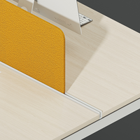 Station de travail de bureau complète, bureau modulaire moderne, extensible, table pour 1 à 8 personnes, durable, écologique, en bois, usage commercial