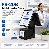 Support de tablette PS-20B pour comptoir de pharmacie, réception de clinique et utilisation en service de santé
