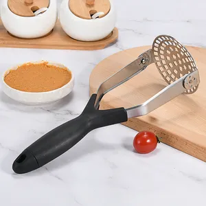 Low Price Kitchen Tools Potato Masher Vegetable Fruit Tools With Plastic Handle