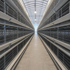 Innovativo Progetto Avicolo Sudan Khartoum Tipo H per 65.000 Galline, Gabbia Automatica per Polli con Rivestimento Antiruggine Qianmu - Product Image 1