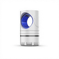 Lampe anti-moustiques photocatalytique UV transfrontalière ; Destructeur électronique de moustiques domestique à aspiration, portée 41 m²