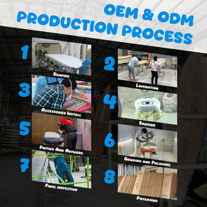 Ala de surf de carbono de 3'8''/4'2'' para Hydrofoil, Wing Foil, Water Play, Pumping, Tabla de surf Wingfoil, Efoil, Tabla de surf para Foil Fin Board - Product Image 6