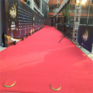 Tapis à poils bas gris salle de conférence de bureau tapis bon marché pour le logement locatif maison salon hôtel allée salle de sport salle d'exposition - Product Image 3