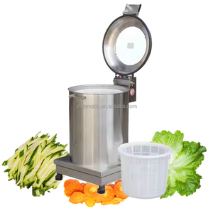 Màn hình cảm ứng thương mại ly tâm quay rau khô Máy sấy khử nước cho salad trái cây và rau quả - Product Image 1