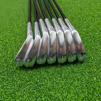 Ensemble de fers de golf en fer doux forgé, lame compacte, face usinée CNC, contrôle de précision Tour, pour droitier, club de golf pour homme