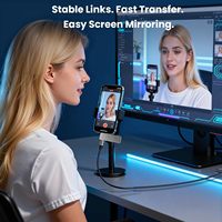 Nuevo Hub USB C 3.2 con Salida HDMI 4K60Hz, Puertos de Datos de 10Gbps, Base Universal para Laptop Compatible con Mac, Windows, Linux, Chromebook, ODM, OEM