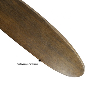 Kit de ventilateur de plafond 3 Cct Bldc à 5 vitesses Ventilateur de plafond en bois de 52 pouces avec lumière et télécommande - Product Image 2