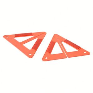 Kit de Cinta Reflectante para Vehículos con Triángulo de Advertencia Duradero, Equipo de Emergencia para Acampar, Escalar y Carreteras, Logotipo Personalizado - Product Image 4