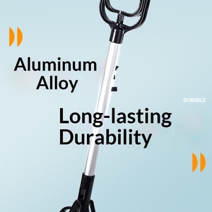 Ramasse-<span class=keywords><strong>crottes</strong></span> pour chien en plastique, rond, épais, grand, extra long, outil <span class=keywords><strong>de</strong></span> nettoyage des excréments pour promener les animaux <span class=keywords><strong>de</strong></span> compagnie - Product Image 4