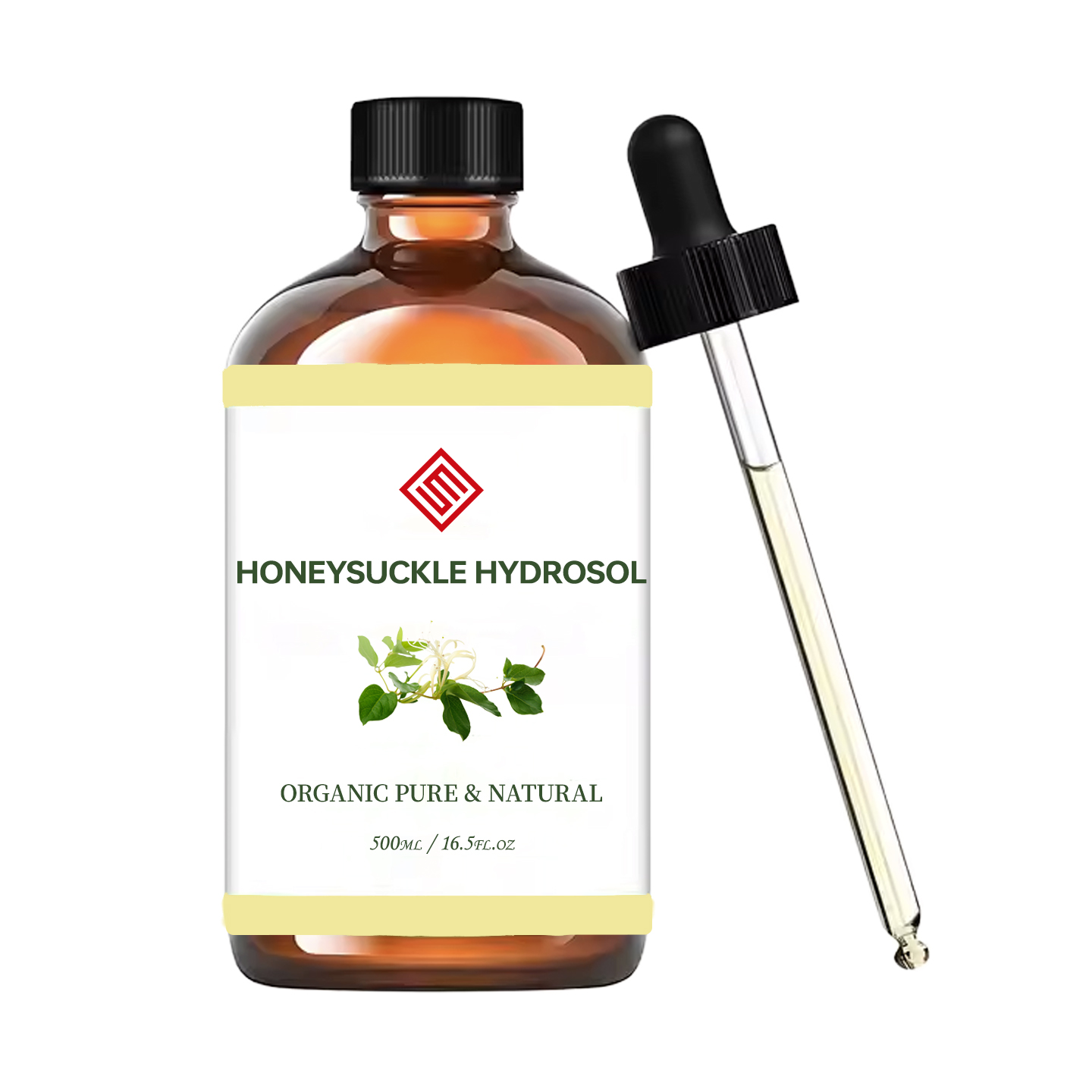 Honeysuckle Hydrosol Manufacturer - Steam Distilled for Acne Care & Baby Bath | Traditional Cooling Herb Solution