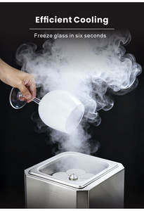 Enfriador de Bebidas Rápido de Acero Inoxidable Comercial Marupin, Conexión de Gas CO2 para Enfriar Rápidamente Vino, Cerveza y Cócteles (Alimentos) - Product Image 5