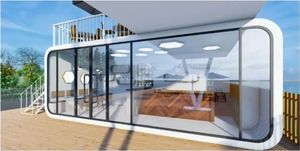 Grande Portable Container House 40ft Casas prefabricadas extensibles Fácil de montar Habitación plegable Casas listas para vivir - Product Image 2