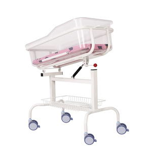 Lettino Medico per Neonati in Acciaio Inox, Multifunzione Classe II, Facile da Pulire, Lettino Pediatrico Mobile con Altezza Regolabile per Ospedali - Product Image 4
