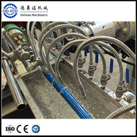 Línea de Producción de Mangueras Espirales de PVC de Gran Diámetro (1-6 Pulgadas), Proyecto Llave en Mano, Máquina de Tuberías de Succión con Motor de Bomba Controlado por PLC, Exportación