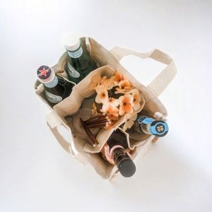 Sacs fourre-tout en toile de coton pour bouteilles de vin, personnalisables avec logo, fabrication en gros, acceptation de logos sur mesure, OEM unique, avec logo imprimé sur mesure - Product Image 6