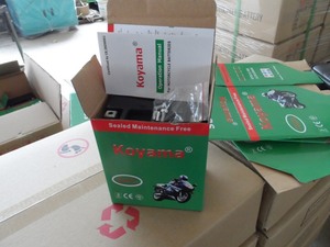 แบตเตอรี่มอเตอร์ไซค์ YTX7L-BS 12v 6ah แบตเตอรี่สำหรับรถสปอร์ต ซื้อจากจีน - Product Image 5