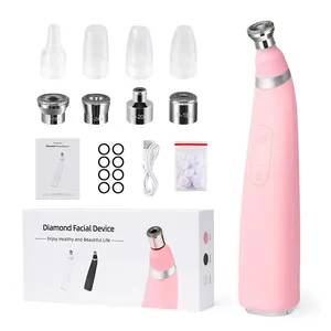 K Handheld 2 in 1 Wrinkle Removal Microdermabrasion Machine for Blackhead Removal Deep Cleansing Machine Dead Skin Removal