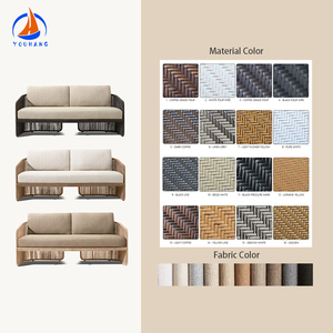 Muebles de lujo con ratán americano Bali moda beige <span class=keywords><strong>Toronto</strong></span> mimbre zeen sofá personalizado muebles de ratán - Product Image 3