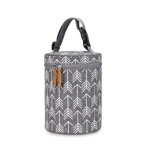 Bolsa Térmica Oxford para Mamá y Bebé, Bolsa de Mano Aislada para Conservar la Frescura de la Leche Materna, para Cochecito, Comidas Pequeñas, Bolsa para Comida Fresca, para Cama - Product Image 1