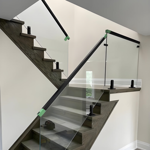 Valla de Vidrio Sin Marco con Abrazaderas, Personalizada y Profesional, de Acero Inoxidable SS2205 316 304 para Edificios de Oficinas, Restaurantes y Hoteles - Product Image 3