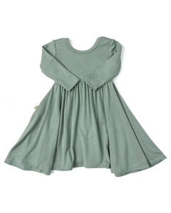 Vestido Tipo Túnica de Algodón Jersey para Bebés y Niñas Pequeñas, Falda Plisada, Vestido de Manga Larga para Otoño - Product Image 6