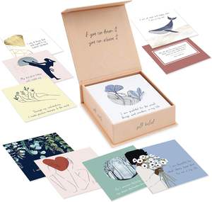 Cartes personnalisées d'amour de soi Bible positive, cartes personnalisées Message numérique et Oracle, cartes d'affirmation pour femmes enceintes - Product Image 5