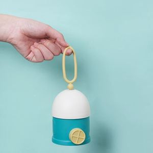 Distributeur de lait infantile portable et écologique à 3 ou 4 couches, boîte de rangement en plastique pour lait en poudre pour bébé, idéale pour les voyages - Product Image 3
