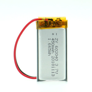 Baterías de Polímero de Litio Promocionales Modelo 602040 de 450 mAh y <span class=keywords><strong>3.7</strong></span> <span class=keywords><strong>V</strong></span> con Certificación KC para Electrodomésticos y Aspiradoras Robóticas - Product Image 6