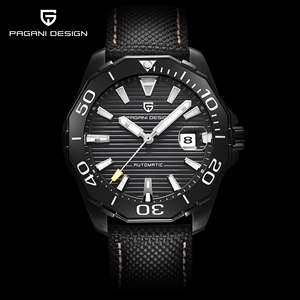 Montre mécanique sportive pour homme Pagani Design, best-seller, boîtier en acier inoxydable, étanche, aiguilles lumineuses, affichage de la date - Product Image 3