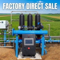 Filtre à disque autonettoyant à contre-éclaboussures pour irrigation / Filtre à eau avec vanne de contre-éclaboussures pour filtration automatique 1 an