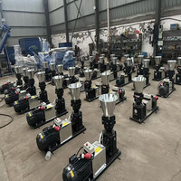 Nouvelle machine à fabriquer des granulés d'aliments pour porcs, bovins, volailles, poissons, bétail, 200 kg/h, moteur électrique, taille des granulés 2,5-8 mm, utilisation à la ferme
