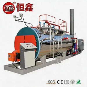 Chaudière à vapeur à haute efficacité au <span class=keywords><strong>gaz</strong></span> combustible série WNS Hengxin, à foyer entièrement en acier, à trois passages, à tubes de fumée, à circulation naturelle, 98% - Product Image 2