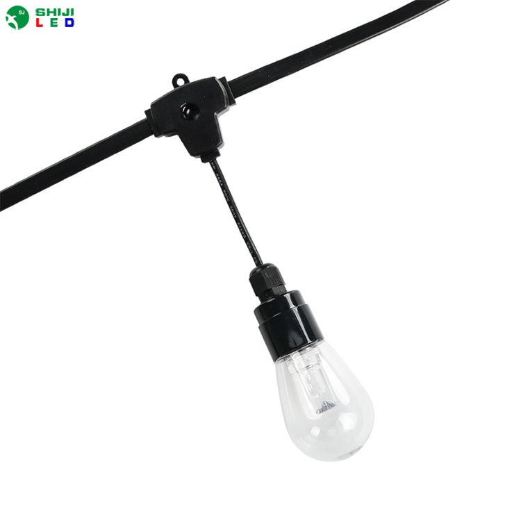 High Quality S14 Bulb Outdoor Waterproof LED Pixel String Lights GS8208 Full Colorful Led Point Vintage Lights for Party Wedding