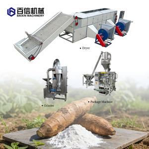 Garantía de calidad Línea de producción de harina de yuca completamente automática Producción de línea de yuca Línea de producción de yuca - Product Image 1