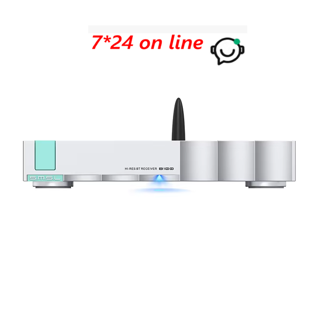 SMSL B100 Hi-res BT Audio Receiver AK4493S BT 5.1 LDAC SBC AAC APTX-HD 24bit 192kHz RCA Coaxial Optical AES EBU