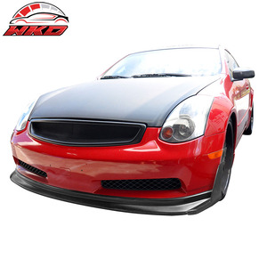 เหมาะสำหรับ Infiniti G35 Coupe 03-06 N1 Style ชุดแต่งกันชนหน้า สปลิตเตอร์มุมปีกนก คุณภาพสูง อุปกรณ์ตกแต่งภายนอก - Product Image 2