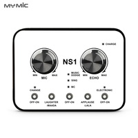 Benim MIC yeni model NS1professional studio harici usb ses kartı mikrofon ile kulaklık portu canlı akış için Podcasting